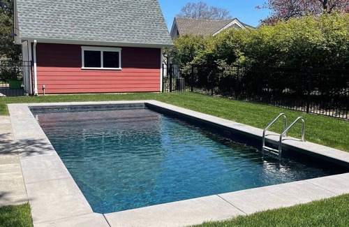 Spring Lake Casa | Modern Farmhouse with Pool - Private Location - 4 Blocks From the Beach