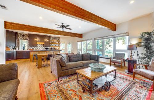 Canyon Lake Casa | Modern Fischer House with Deck, Fire Pit and Hot Tub!