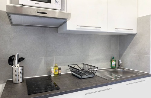Osnabrueck Apartamento | Balcony - Kitchen - Cofee & Tea - home2share