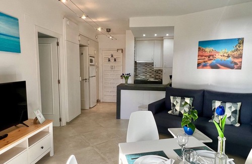 Benalmadena Costa Apartamento | Moderno Apartamento Vista Mar Frontal Benalbeach