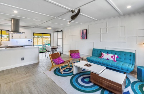 Southwest Village Casa | Modern Getaway: with private pool, outdoor fireplace, near Camelback Mountain