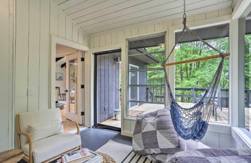 Parksville Casa | Modern Hideaway with Deck and State Forest Access