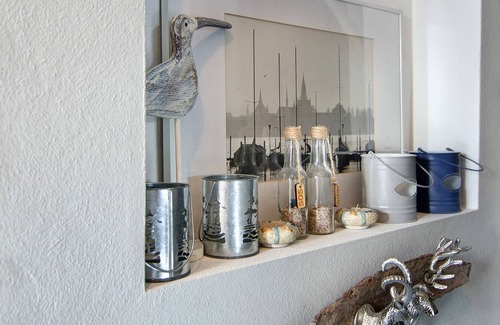 Ludwigshafen Apartamento | Modern Holiday Apartment With Heated Natural Pool, Sauna, Terrace and WiFi; Parking lots available