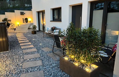 Allagen Apartamento | Modern holiday apartment near Lake Möhnesee directly on Ruhr Valley cycle path