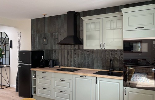 Bad Harzburg Casa | Casa-Moderno-Baño con bañera-Terraza