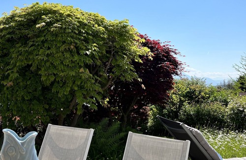 Rimsting Casa | Moderna casa de vacaciones cerca del Chiemsee con una hermosa vista a la montaña.