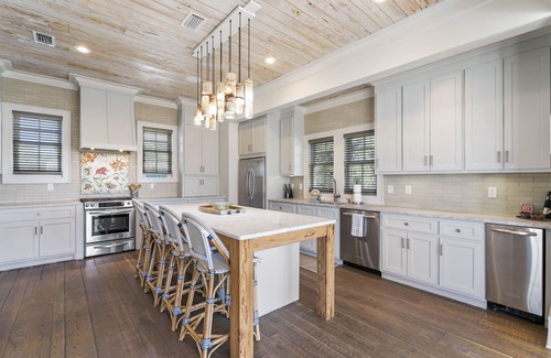 SeaNest Village Casa | Modern Home w/ Gulf Views, Private Beach, Community Pool, & 4 Bikes