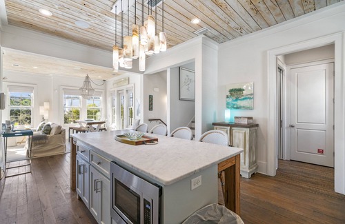 SeaNest Village Casa | Modern Home w/ Gulf Views, Private Beach, Community Pool, & 4 Bikes