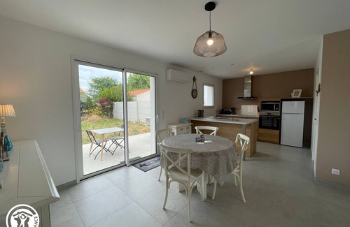 La Barre-de-Monts Cabaña | Casa moderna en La Barre-de-Monts con terraza y aparcamiento