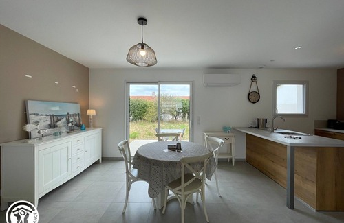 La Barre-de-Monts Cabaña | Casa moderna en La Barre-de-Monts con terraza y aparcamiento
