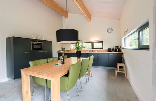 Ballum Casa | Modern house Juffer with terrace on south. Near woods and outdoor swimming pool.