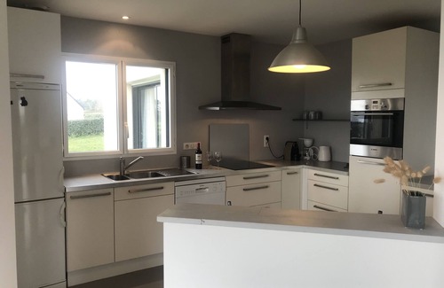 Plozevet Villa | Moderna villa de 6/8 personas, vista al mar
