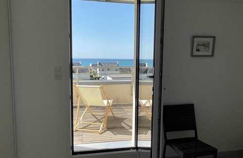 Plozevet Villa | Moderna villa de 6/8 personas, vista al mar