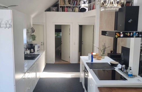 Faxe Ladeplads Casa | Modern house with outdoor spa and sauna