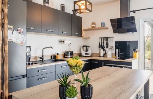 Chaumes-en-Retz Cabaña | Casa moderna con jardín cerca de la playa