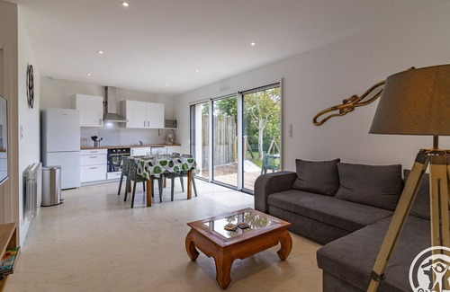 Saint-Christophe-la-Couperie Cabaña | Casa moderna con jardín cerrado y admite mascotas cerca de Nantes y Angers