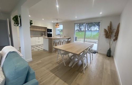 Kerlouet Casa | Modern house with garden, Sea view, SPA, Direct access GR34, Beach at 100 m