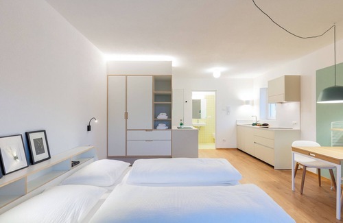 Valdaora di Mezzo Apartamento | Moderno "Hus Apartment - Nr. 1" con balcón, jardín y Wi-Fi