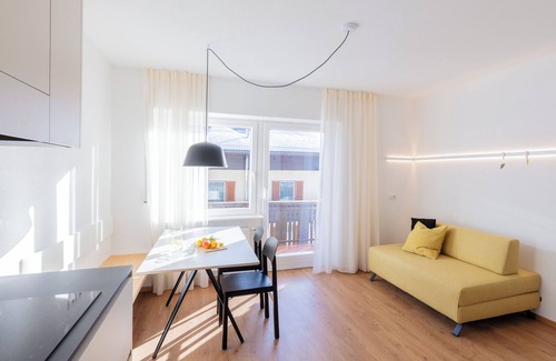 Valdaora di Mezzo Apartamento | Moderno "Hus Apartment - Nr. 2" con balcón, jardín y Wi-Fi