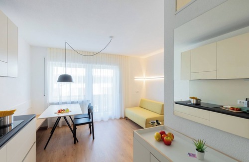 Valdaora di Mezzo Apartamento | Moderno "Hus Apartment - Nr. 2" con balcón, jardín y Wi-Fi