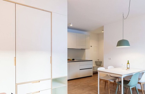 Valdaora di Mezzo Apartamento | Moderno "Hus Apartment - Nr. 3" con balcón, jardín y Wi-Fi