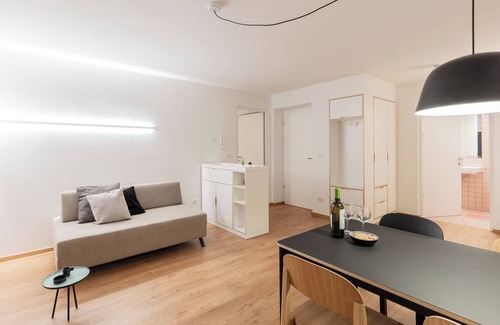 Valdaora di Mezzo Apartamento | Moderno "Hus Apartment - Nr. 4" con balcón, jardín y Wi-Fi