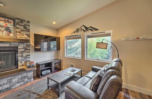 Ketchum Apartamento | Modern Ketchum Condo Walk to Dtwn and Ski Lift