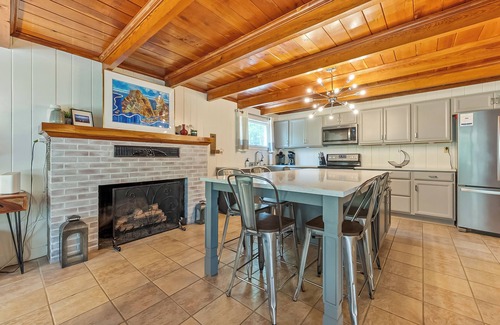 Pulaski Casa | Modern lakefront home with dock, deck, and direct Claytor Lake access for swimming and fishing!