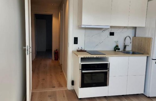 Lillesand Apartamento | Modern leilighet med fin utsikt fra terrassen