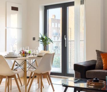 Shoreditch Apartamento | Modern London Hoxton Shoreditch Balcony Flat 2 Bed 2 Bath