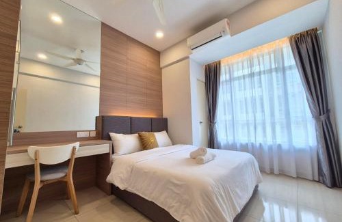 Tebrau Apartamento | Modern Lux - Walking Distance to Mt Austin 6 Pax