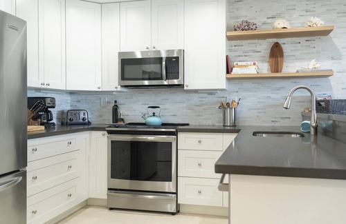 Grahams Island State Park Condominio | Remodelación de lujo moderna - Vista al mar - MK J114