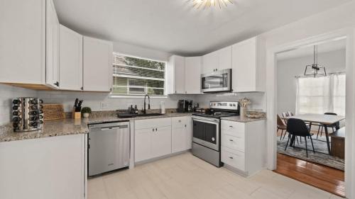 South Seminole Heights Casa | Modern Moroccan Villa w/Firepit, BBQ + Game Room!