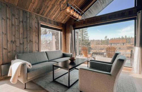 Gol Municipality Casa | Modern Mountain Cabin - Outdoor Hot Tub - 8 Beds