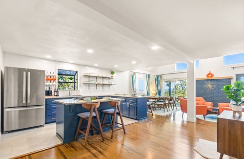 Post Falls Casa | Modern mountain home with deck, games, W/D, & AC - dogs ok