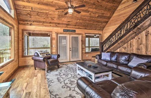 Murphy Casa | Modern Murphy Cabin with Nottely River Views!