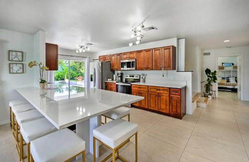 Palm River Estates Casa | Modern Naples Oasis with Saltwater Pool and Jacuzzi!