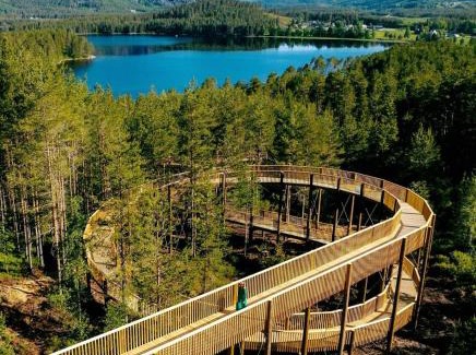 Gautefall Chalet De Esquí | Modern northern lights cabin