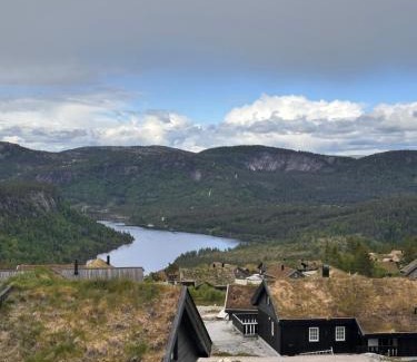 Gautefall Chalet De Esquí | Modern northern lights cabin