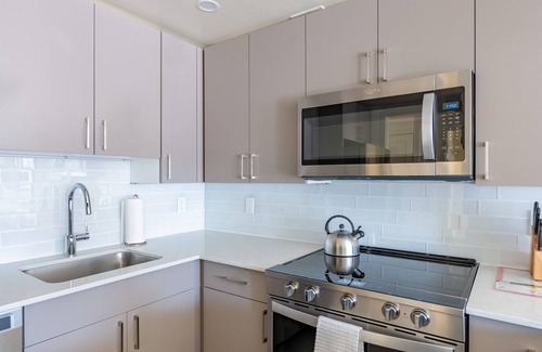 Prudential - St. Botolph Apartamento | Modern one-bedroom apartment in central Back Bay,