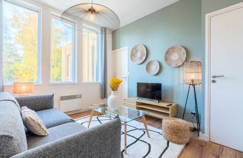 Marcq-en-Baroeul Apartamento | Modern, quiet 3-bedroom apartment with parking