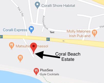 Agios Tychon Apartamento | Modern Seaview Beach Studio Limassol
