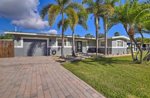 Seminole Casa | Modern Seminole Home with Patio, 3 Mi to Beach!