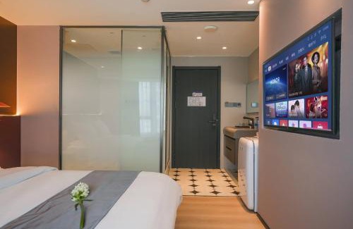 Feishajiao Apartamento | Modern Space Hotel-Guangzhou Nansha Wanda Plaza near Line4 STN&Line18 STN