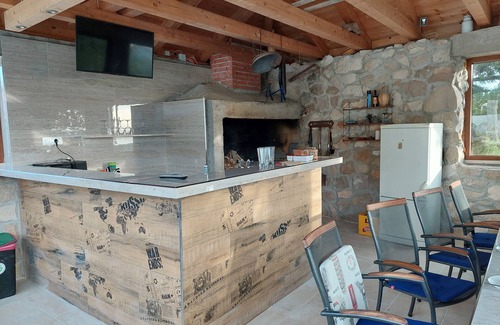 Cavtat Villa | Modern stone villa with infinity pool.