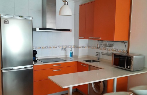 Baiona Apartamento | Estudio Moderno a 500m playa con Garaje