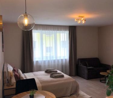 Liepaja Apartamento | Modern studio apartment near the beach - 5 min walk