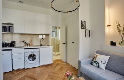 Quartier de la Plaine-de-Monceaux Apartamento | Modern Studio Arc de Triomphe Monceau