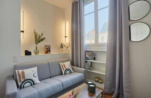 Quartier de la Plaine-de-Monceaux Apartamento | Modern Studio Arc de Triomphe Monceau
