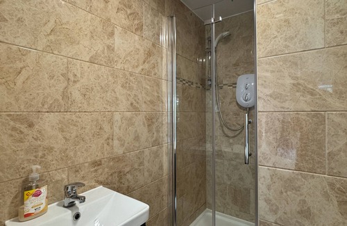 Hackney Downs Apartamento | Estudio-Moderno-Baño privado con ducha-Vista a la Ciudad